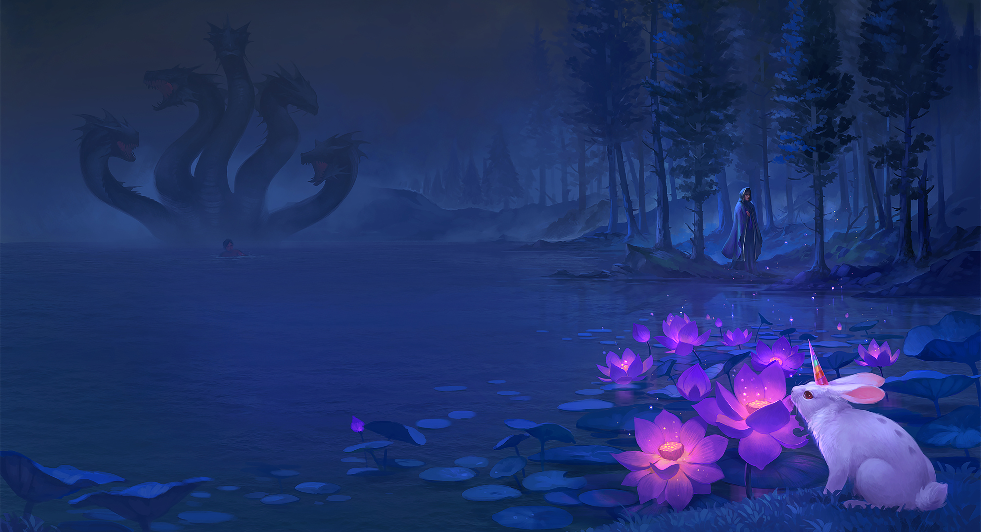 picture of the book lotus lake full